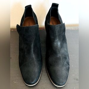 NEW Lucky Brand Black Leather Booties